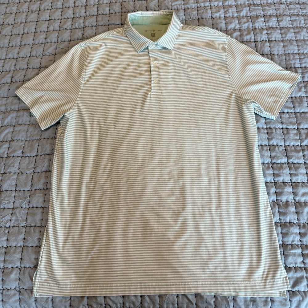 Hickory Freeman Mens Golf Polo